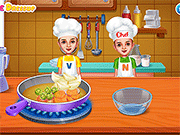 V And N Pizza Cooking