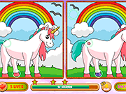 Unicorn Find the Differences