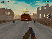 Road Chase Shooter: Realistic Guns