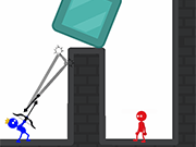 Red And Blue Stickman: Spy Puzzles 2