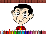 Mr Bean Coloring Book