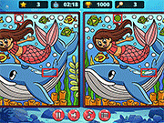 Mermaids: Spot the Differences