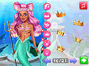 Aquatic Mermaid Beauty Makeover