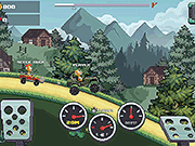 Hill Climb Pixel Car