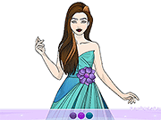 Wedding Coloring  Dress Up