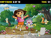 Dora the Explorer: Find Hidden Map