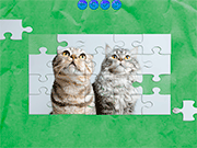 Cute Cat&#39;s Jigsaw Puzzle