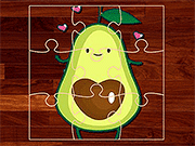 Jigsaw Puzzles: Avocado