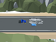 Truck and Police