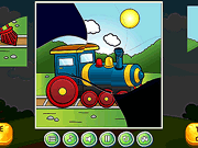 Transport Wavy Jigsaw