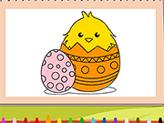 Coloring Book Easter