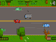 Pixel Road Survival
