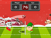Santa Winter Head Soccer