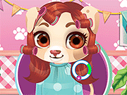 Cute Puppy Hair Salon