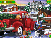 Christmas Trucks Hidden Gifts