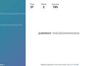 Long Words Per Minute