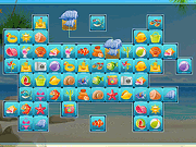 Beach Connect Mahjong