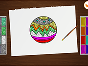 Glitter Toys Coloring Book