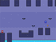 Pixel Us Red and Blue