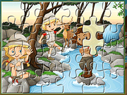 Camping Kids Jigsaw