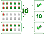 Count and Match Christmas