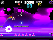 Geometry Neon Dash Rainbow