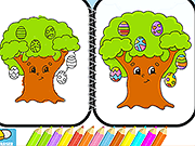 Easter Coloring Html5