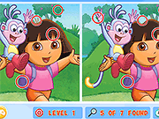 Find 7 Differences Dora