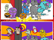 Find 5 Differences Halloween