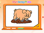 Cartoon Coloring For Kids Animals
