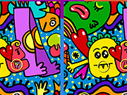 Find 5 Differences Abstraction