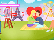Romantic Secret Kiss