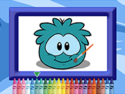 Baby Penguin Coloring