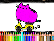 BTS Cute Cats Coloring