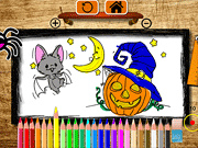 Halloween Coloring Book