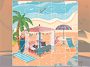 Cabana Beach Jigsaw