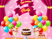 Ice Cream Birthday Party Html5