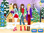 Dress Up Winter Friends